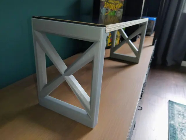 DVD / BluRay Shelf Bracket — modelo 3D