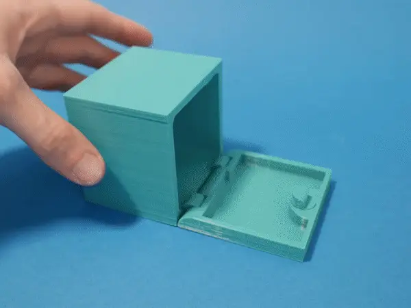 Print in Place Locking box - No Assembly! — modelo 3D