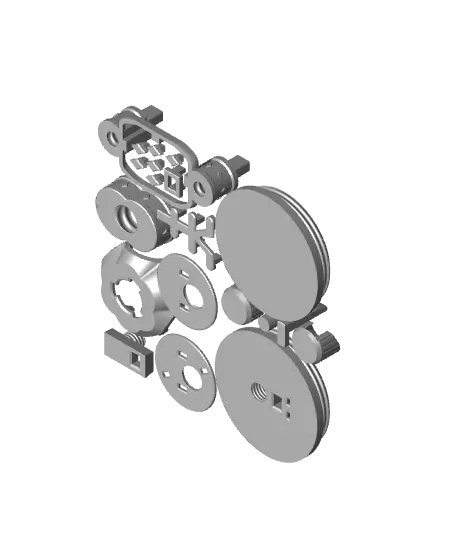 Ornate Nutcracker - FREE Christmas Kit | No Supports, No AMS, No Glue — modelo 3D