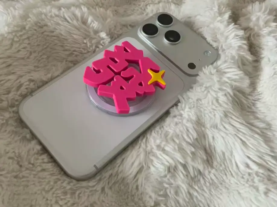 发财手机磁吸支架 — modelo 3D