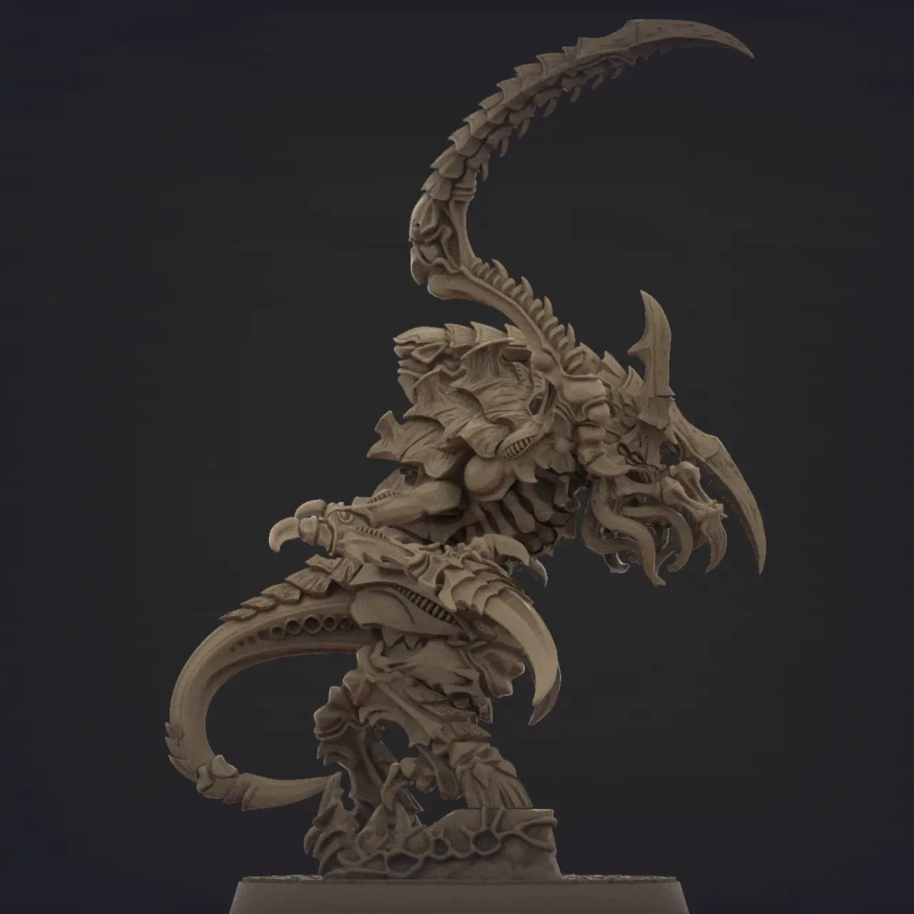 FREE SPACE MANTIS OCTOPUS — modelo 3D