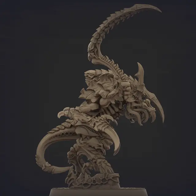 FREE SPACE MANTIS OCTOPUS — modelo 3D
