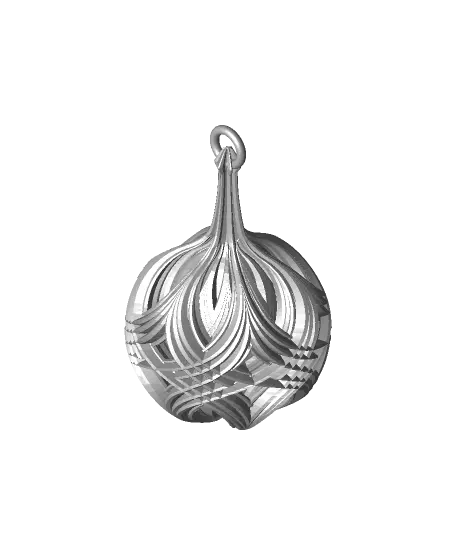 Starburst Christmas Ornament — modelo 3D