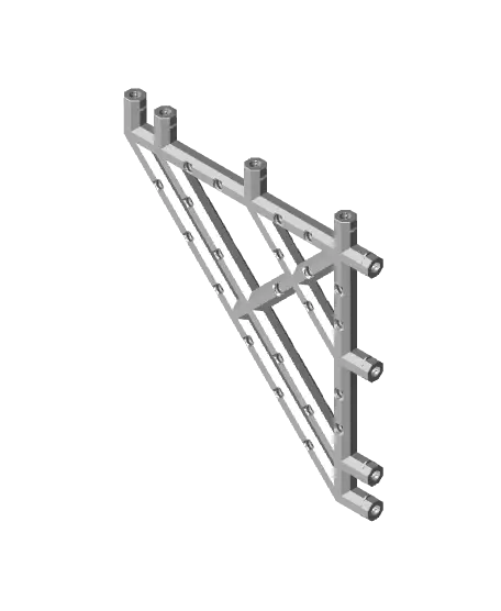 8x8 MU Bracket - Bolt-Locked Inserts — modelo 3D