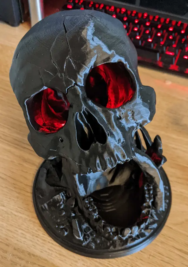 Desert's Kiss Dice Tower - Eye Glow LED Mod — modelo 3D