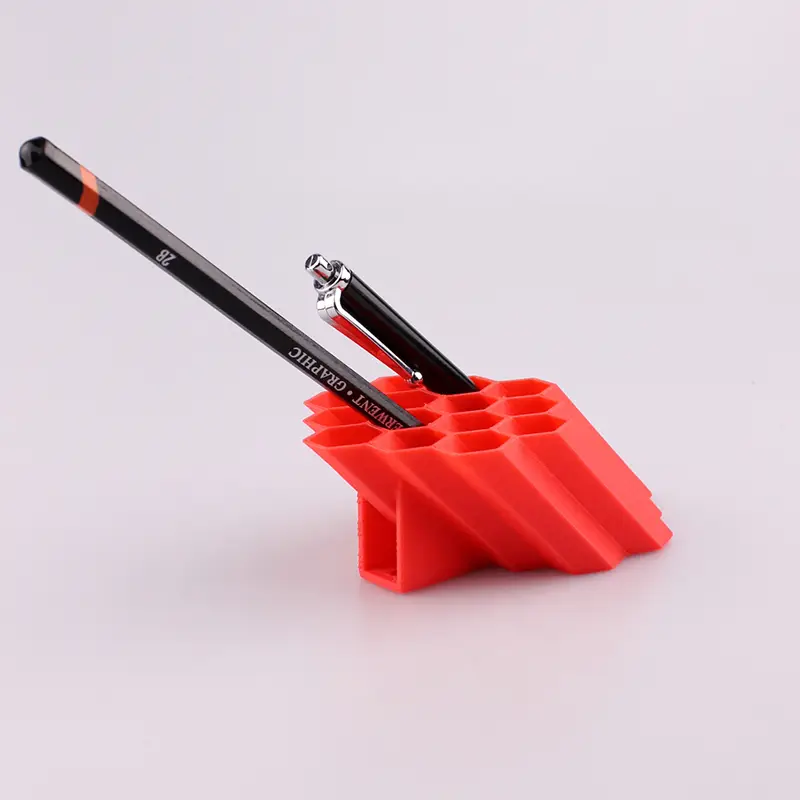 Wall Mount Hex Pen Holder - Regular — modelo 3D