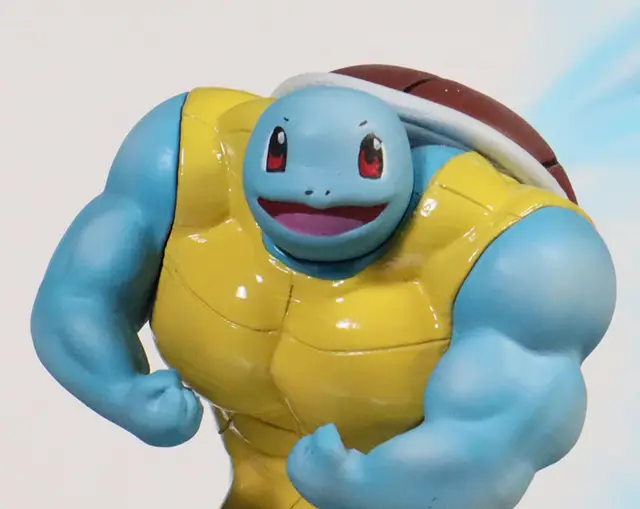Ultra swole Squirtle — modelo 3D