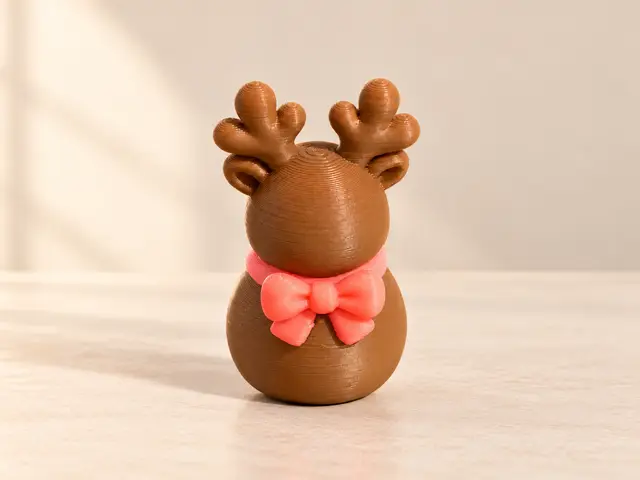 Cocoa Jingle Reindeer – Christmas Reindeer Decor — modelo 3D