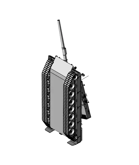 Leopard TANK.STEP — modelo 3D
