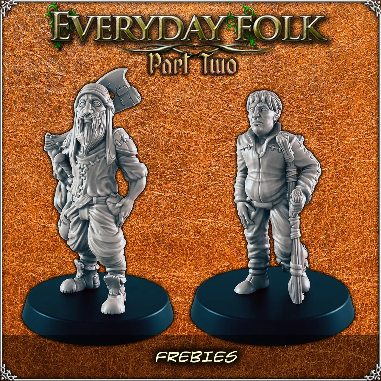Everyday Folk Part 2 from EC3D - FREEBIES — modelo 3D