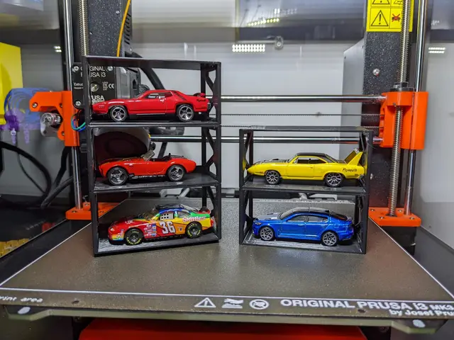 Hot Wheels/Matchbox Diecast Car Display - Modular — modelo 3D