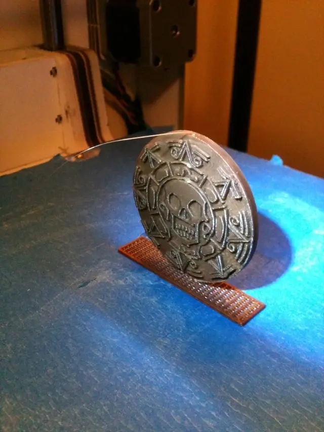 Pirates of the Caribbean Coin 1 piece — modelo 3D