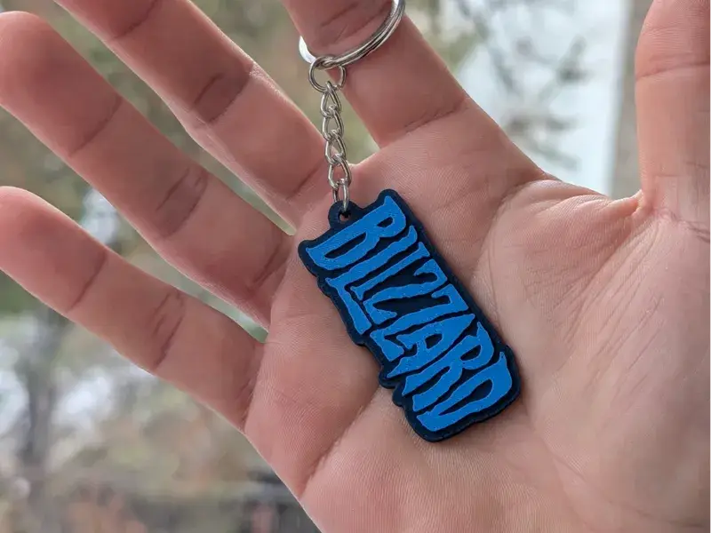 Blizzard - Keychain — modelo 3D