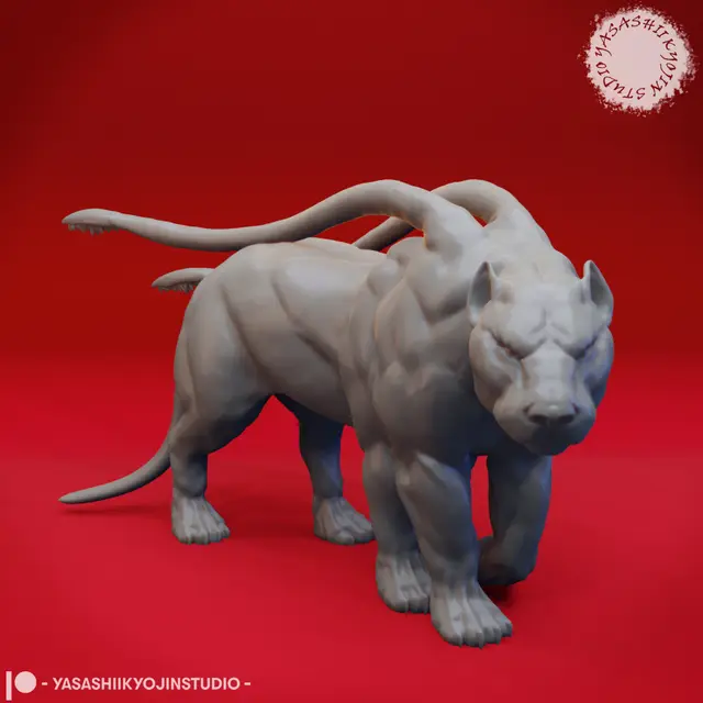 Displacer Beast - Tabletop Miniature — modelo 3D