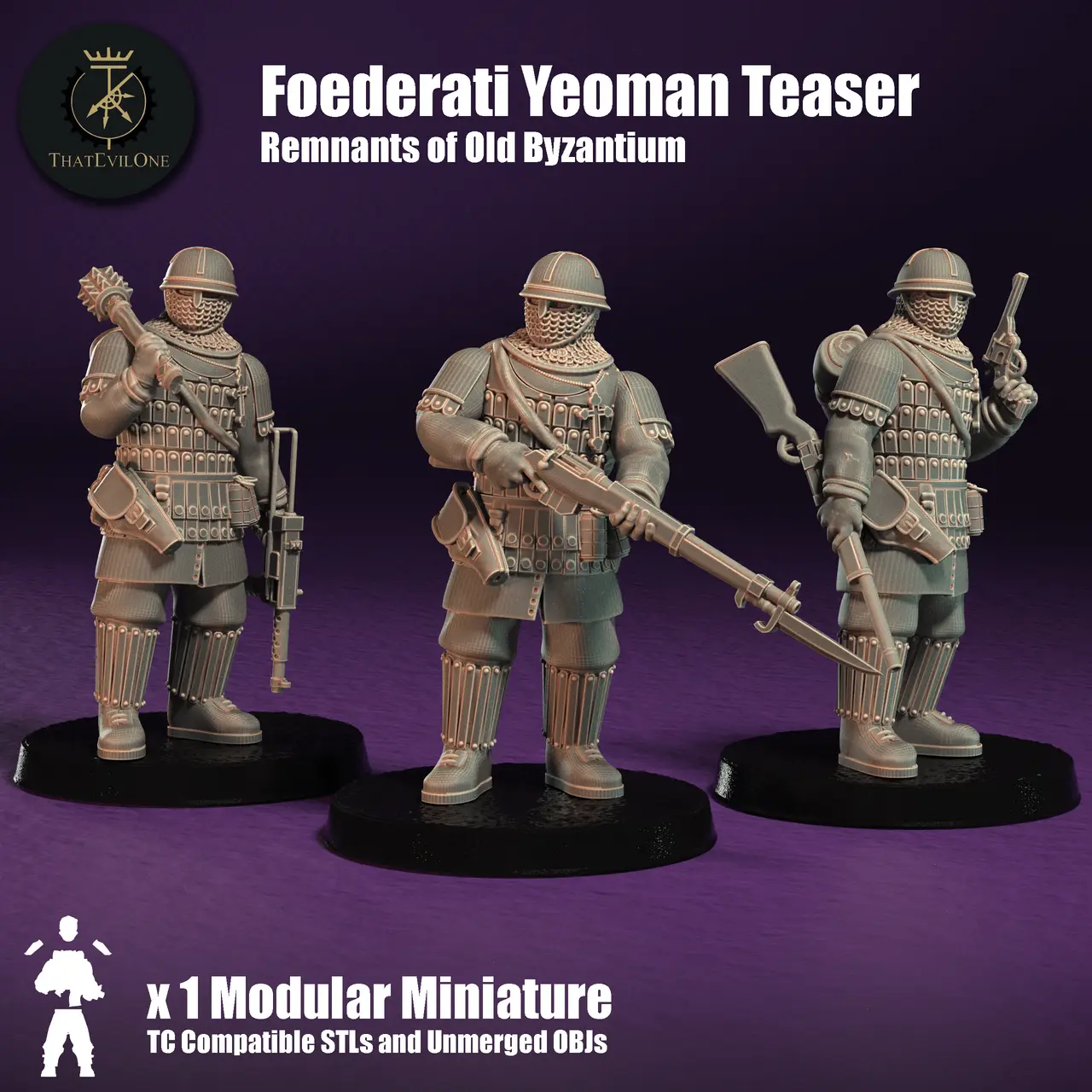 Foederati Yeoman - Teaser Model — modelo 3D