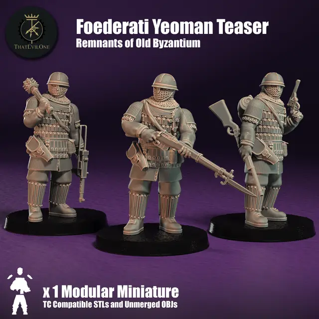 Foederati Yeoman - Teaser Model — modelo 3D