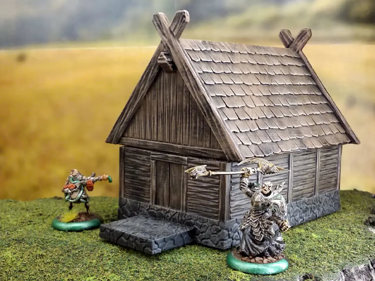 Smaller fantasy viking house — modelo 3D