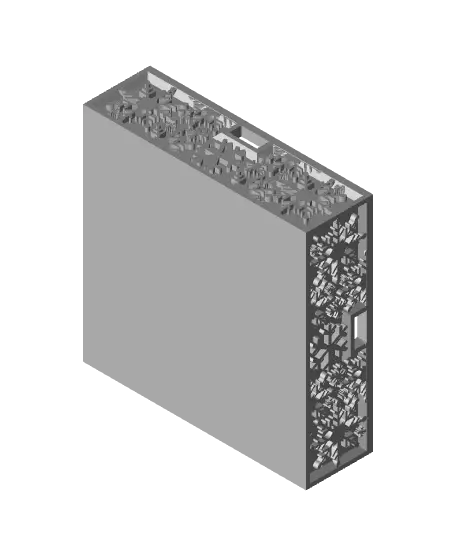 Snowflake Mechanical Box — modelo 3D