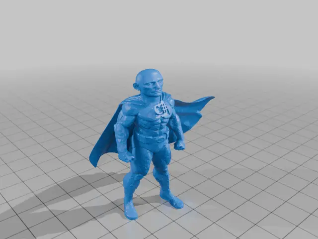 C Sharp Man — modelo 3D