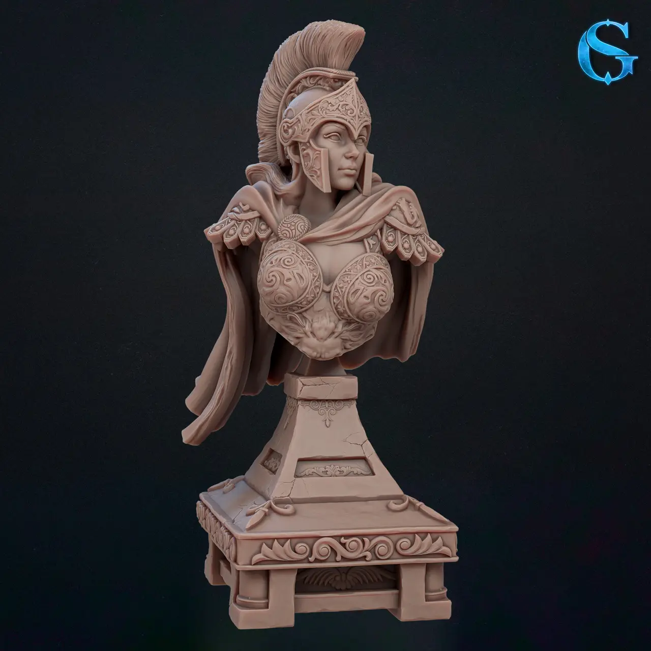 Bust Valeria the Last Oathkeeper — modelo 3D