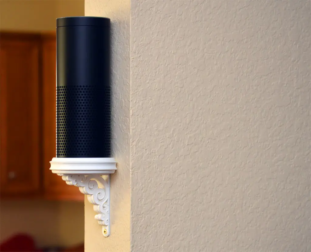 Amazon Echo Alexa Fancy Wall Mount — modelo 3D