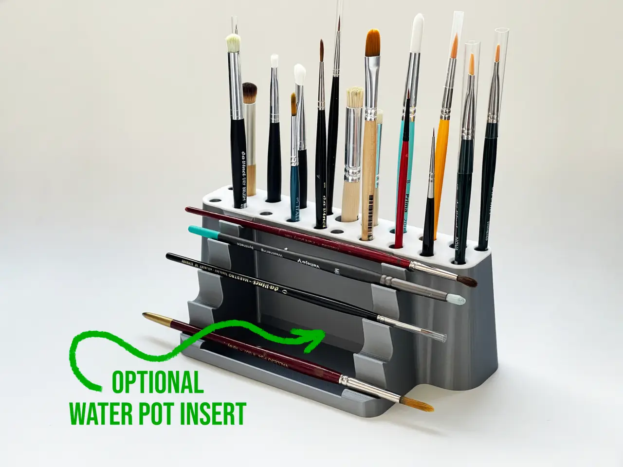 Paint Brush Rack — modelo 3D