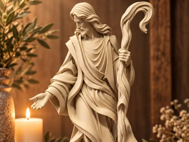 Jesus - Unser Hirte — modelo 3D