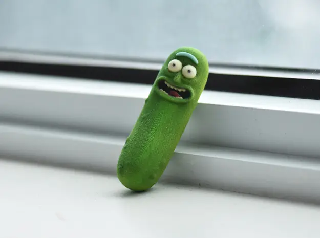 Pickle Rick — modelo 3D