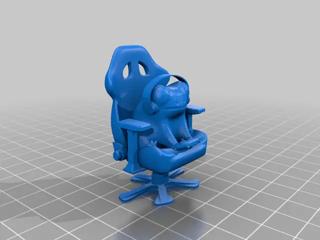 Fred the gamer frog — modelo 3D
