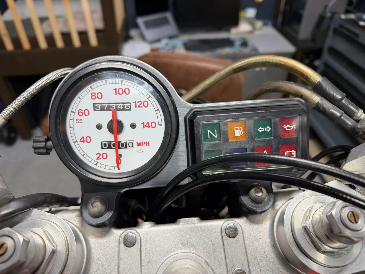 Ducati Monster M900 (1994) – Replacement Dash Face / Bezel — modelo 3D