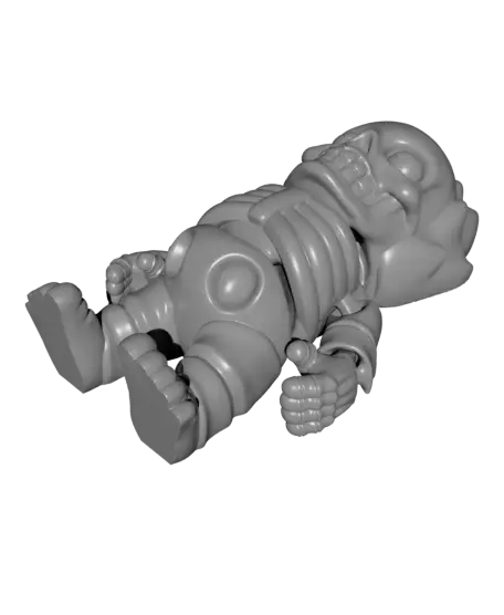 Flexi Fire Skeleton — modelo 3D