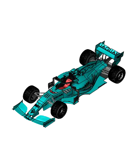 F1 Racing car — modelo 3D