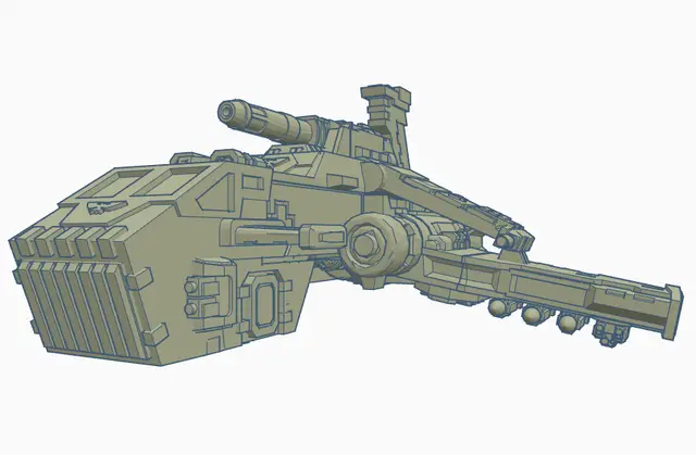 Thunderhawk Gunship — modelo 3D