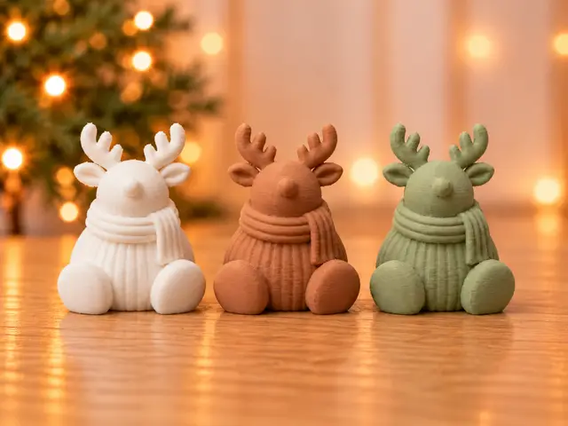 Christmas Reindeer — modelo 3D