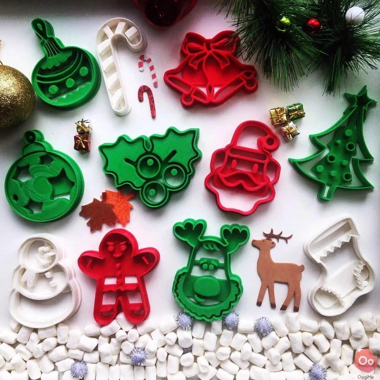 Santa Clause Cookie Cutter — modelo 3D