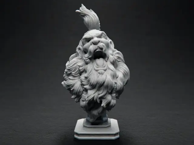 The Bearded Yell — modelo 3D