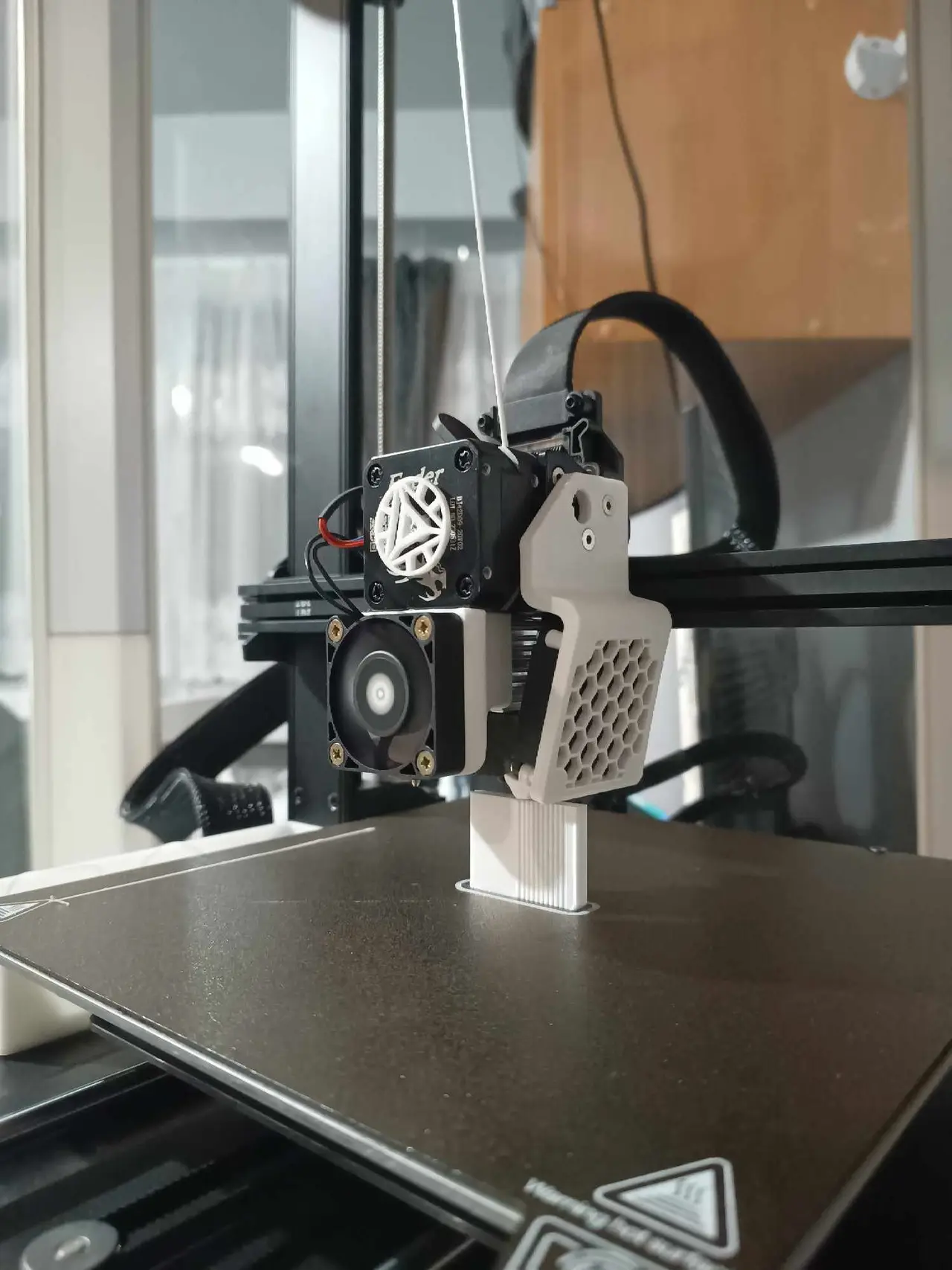 Ender 3 V3 SE 25mm to 40mm fan shroud — modelo 3D