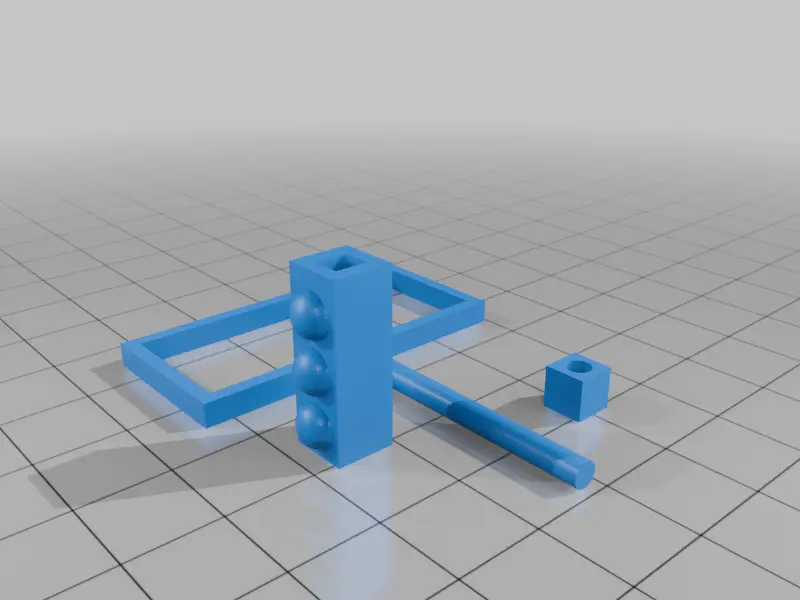 Finger reader fidget — modelo 3D