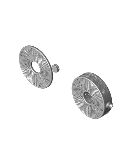 Desiccant Dryer Spool — modelo 3D