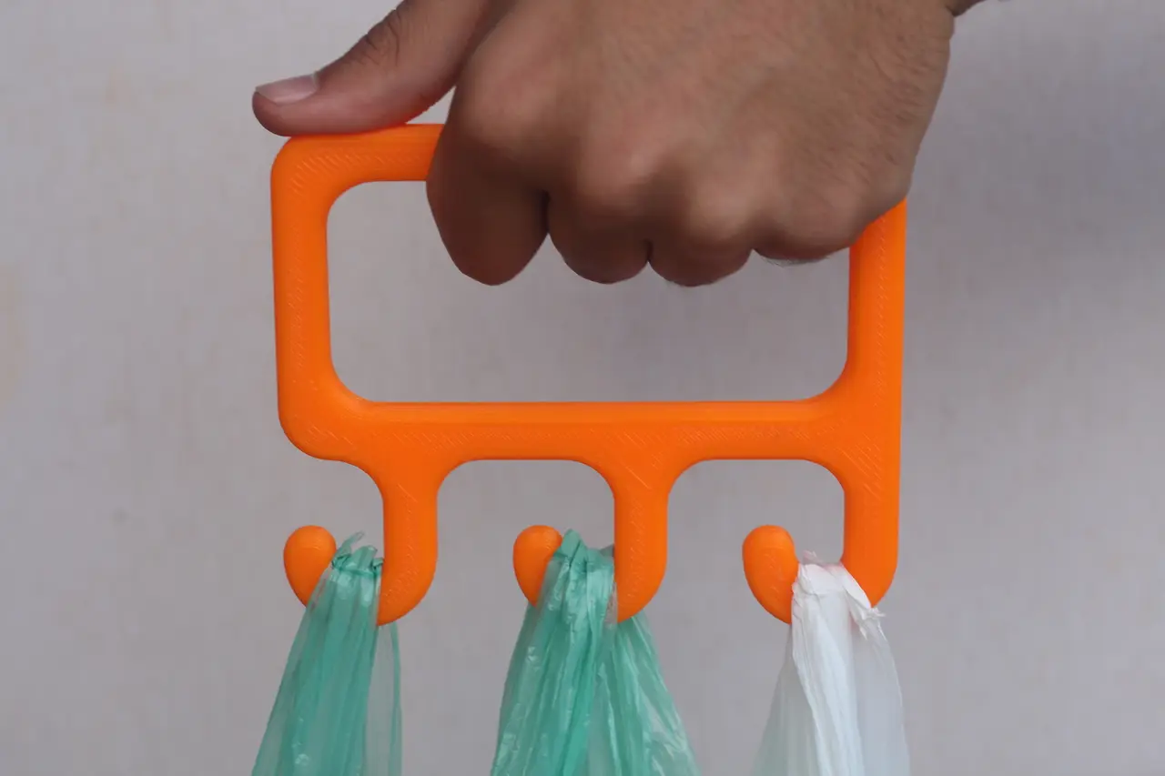 Bag Holder - Shopping Handle — modelo 3D