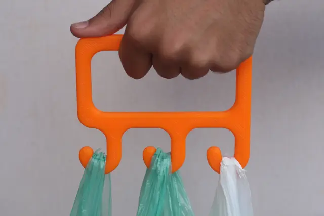Bag Holder - Shopping Handle — modelo 3D
