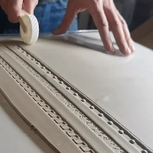 Stamp Wheel for Clay and Cosplay — modelo 3D