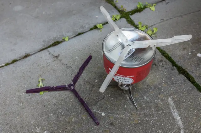 Backpacking stove stand — modelo 3D
