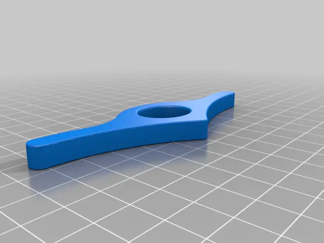 One Hand Book Holder cnc/laser — modelo 3D