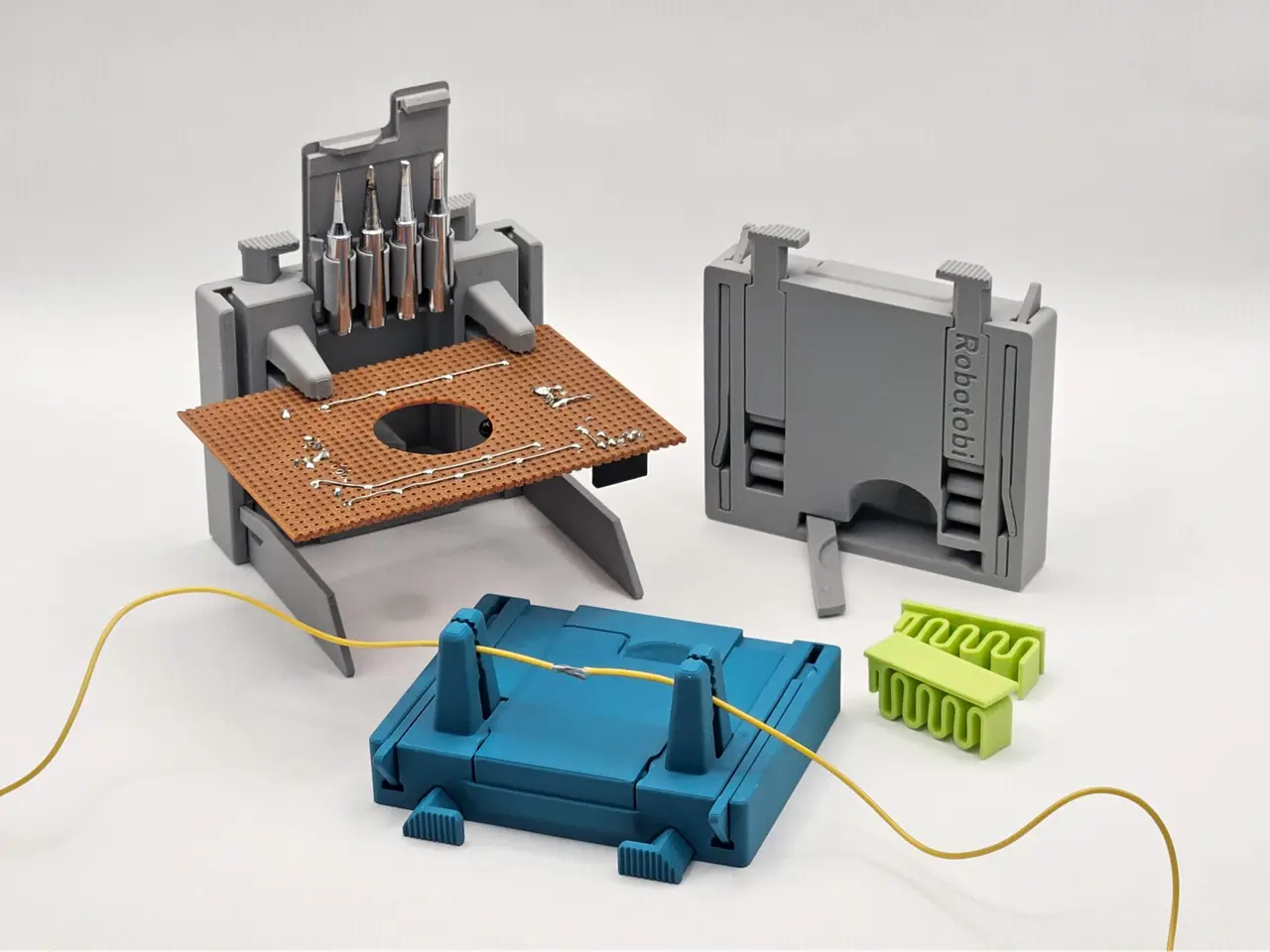 Soldering Multi Holder, print in place — modelo 3D