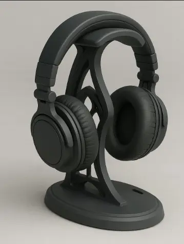 Gothic Throne Headphone Stand — modelo 3D