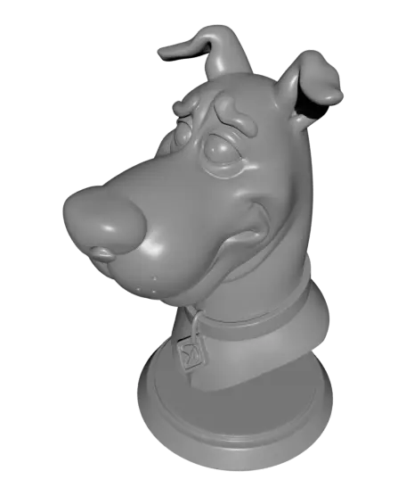 Scooby Doo Bust | Mystery Inc Figure — modelo 3D