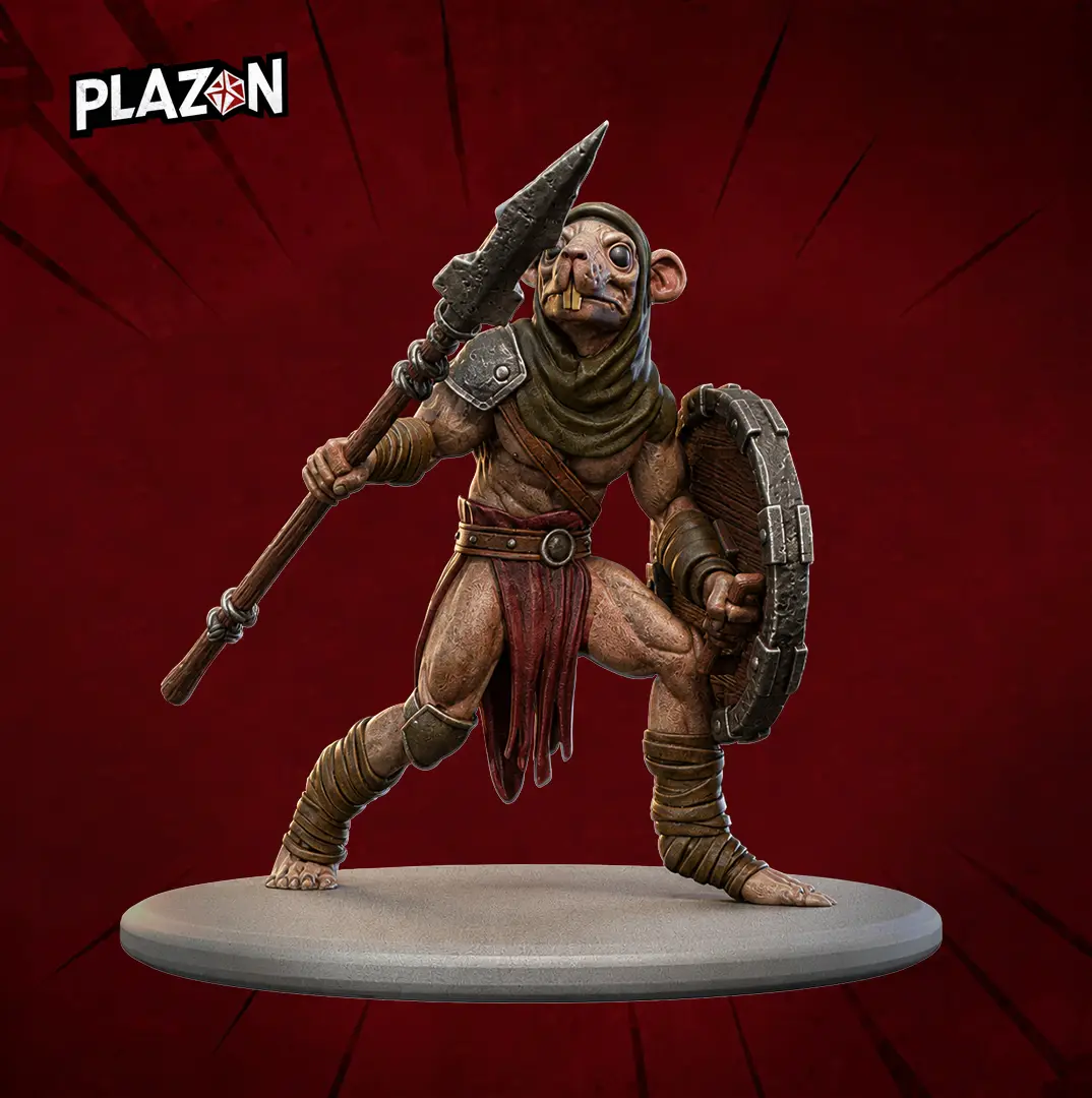 Clanrat Spearman FREE SAMPLE — modelo 3D
