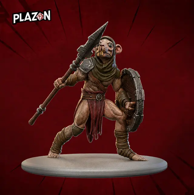Clanrat Spearman FREE SAMPLE — modelo 3D