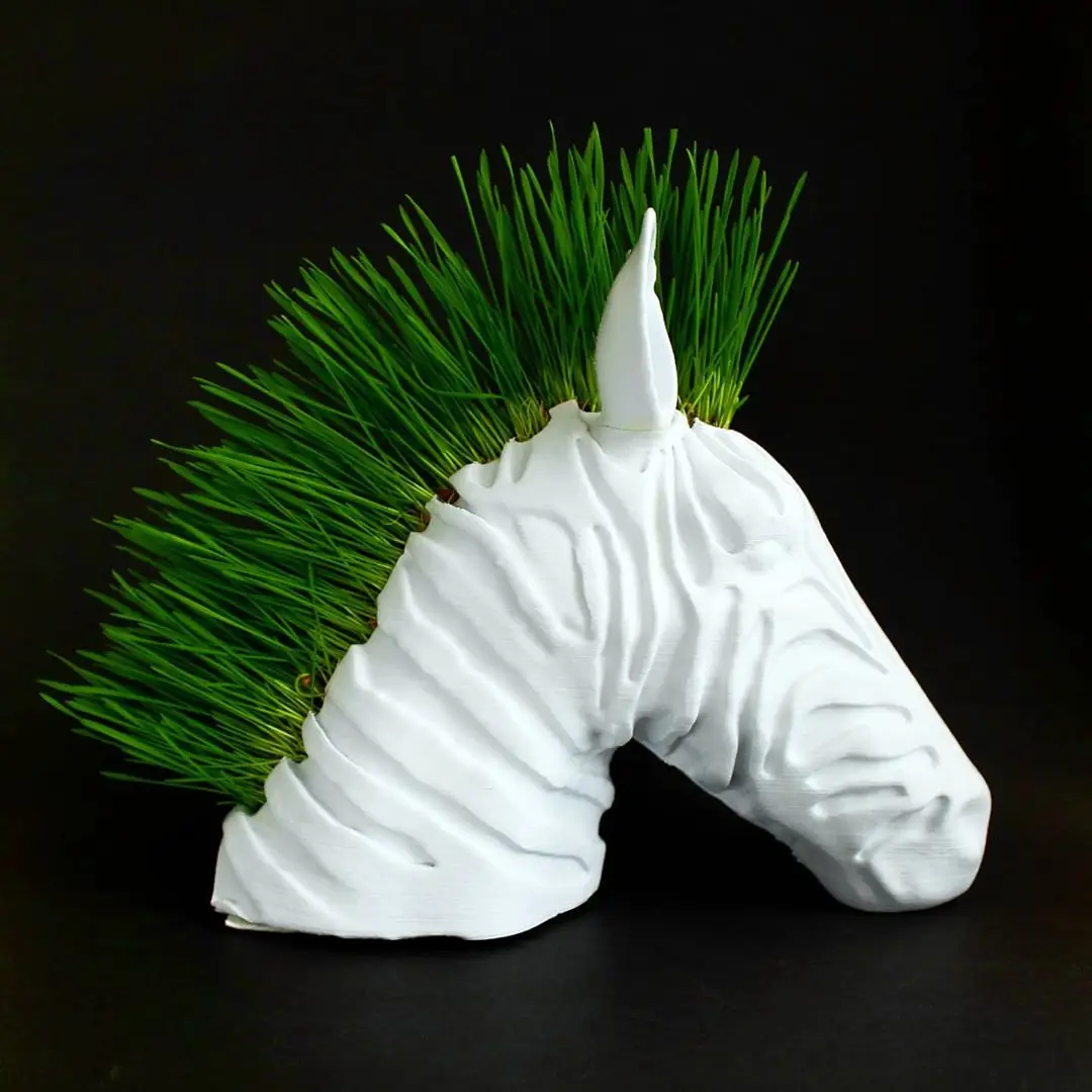 Zebra Planter — modelo 3D